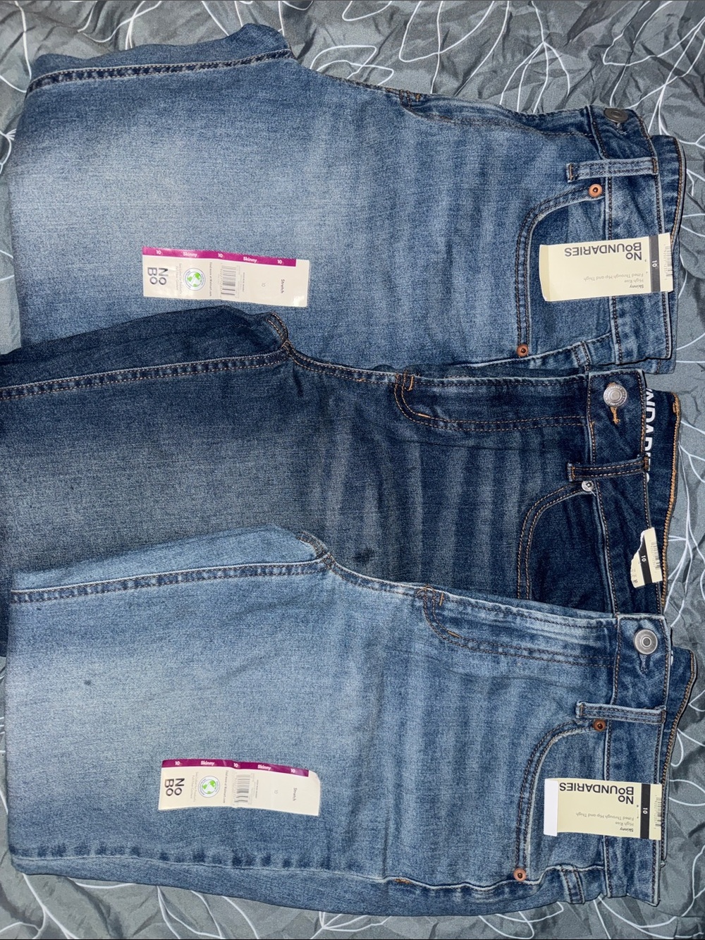 LOT-No Boundaries Blue Skinny and Stretchy Jeans